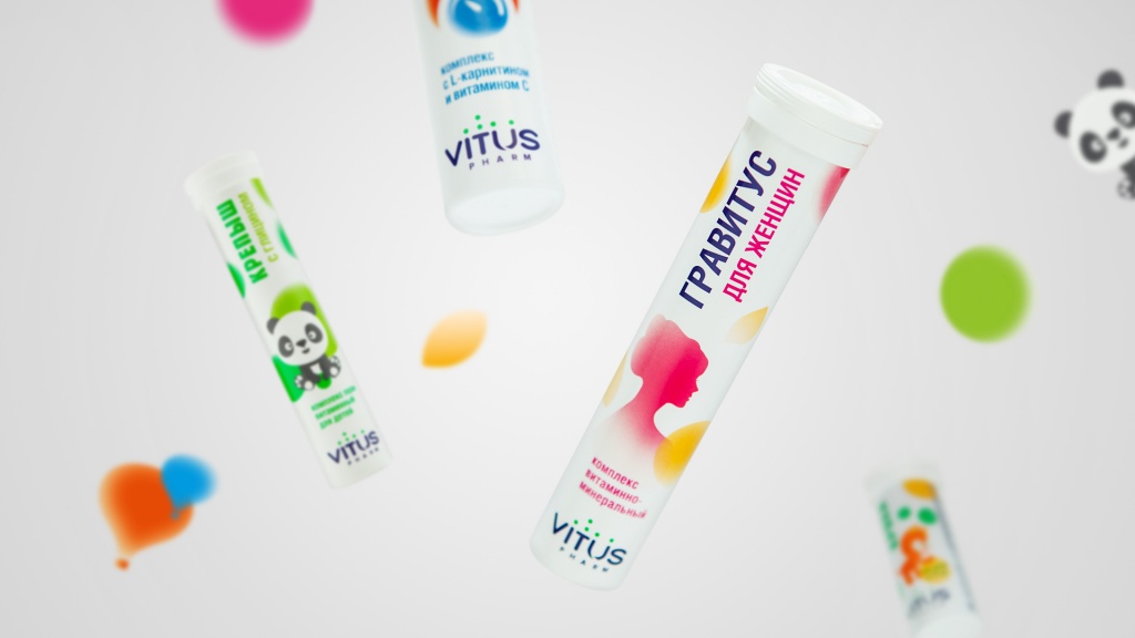 Vitus維生素包裝設(shè)計#維生素品牌