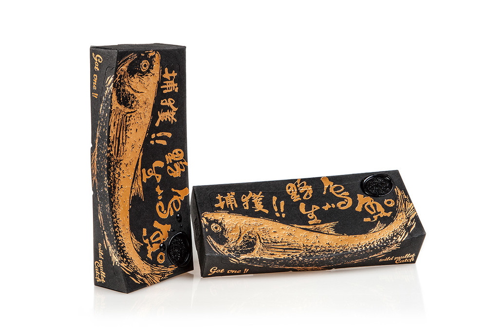 海鮮包裝設計|野生烏魚包裝設計欣賞 Gate one!