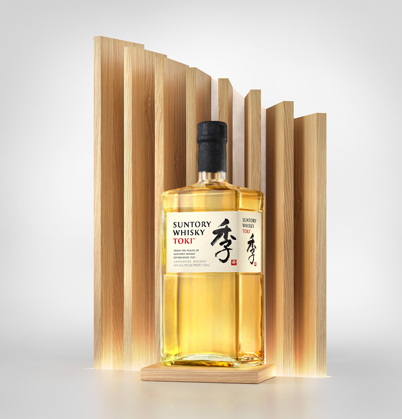 三得利知多威士忌酒包裝設計