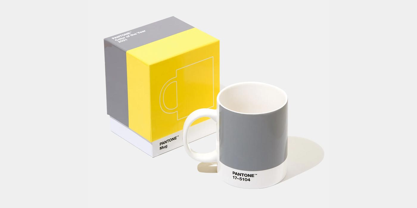 2021年潘通代表色（極致灰、亮麗黃）輝煌