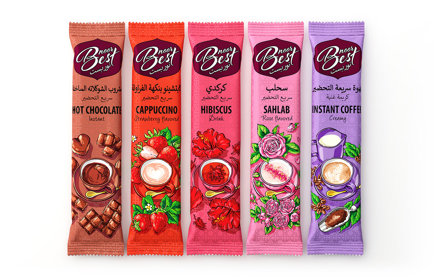 國際包裝設計分享|速溶飲料包裝設計欣賞