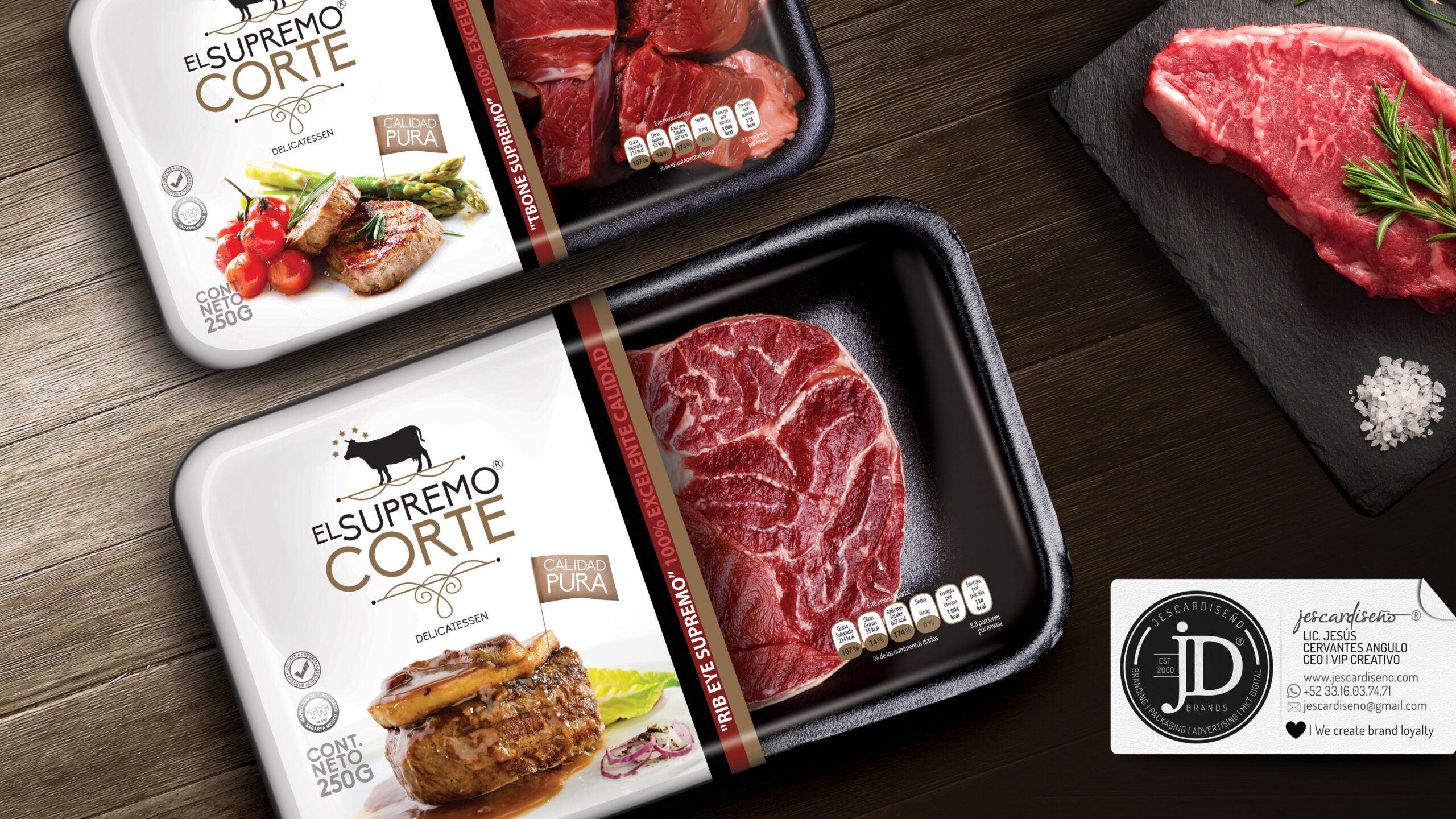 牛肉包裝設計欣賞